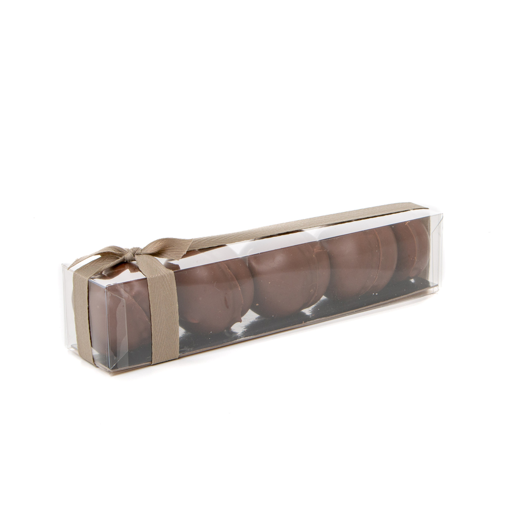 X100ST MACARON BOX PVC + CARD 135X45X45MM