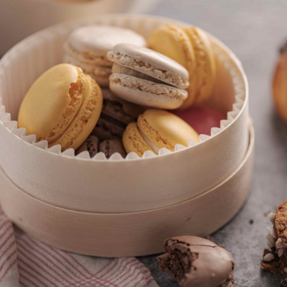 X50PC WOOD BOX L + PET BAKING CUP