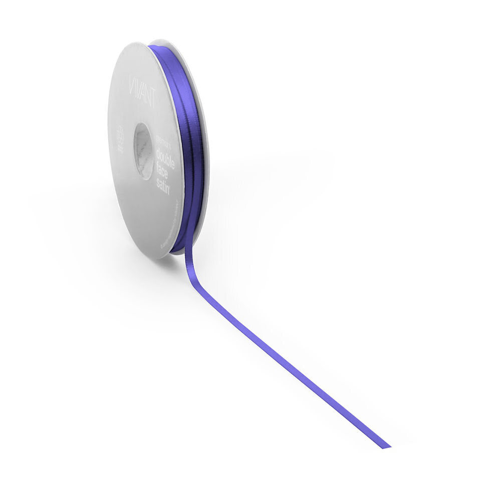 X1PC RIBBON DOUBLE FACE SATIN COL 45 BLUE
