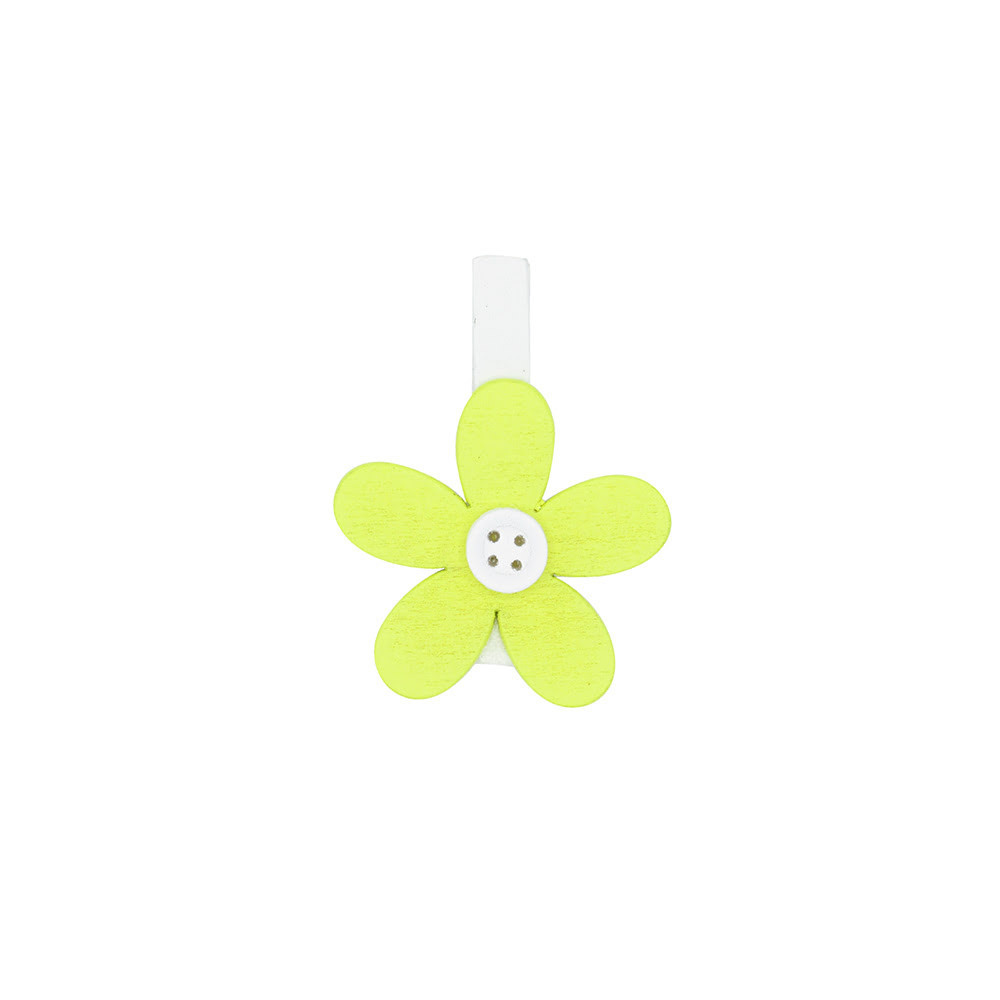 X24ST SPELD HOUT GEEL SPRING FLOWERS