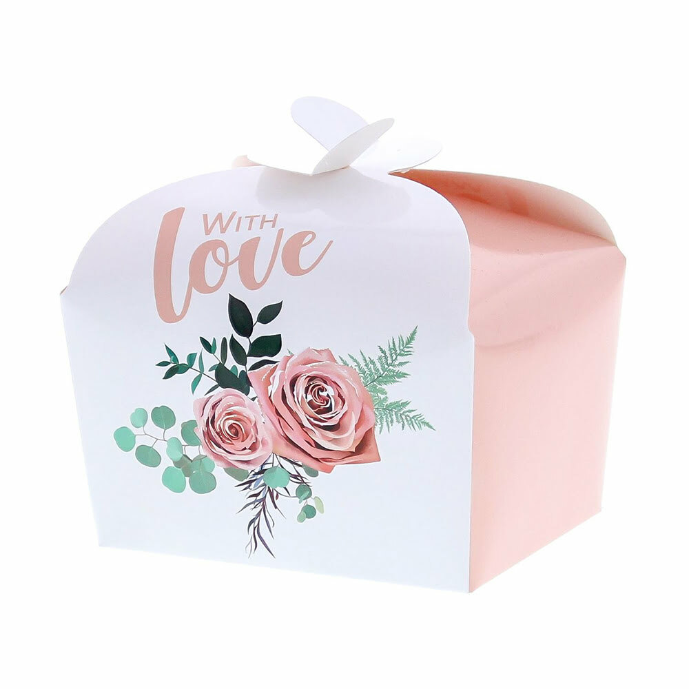X48PCS BOX BUTTERFLY CLIP 250GR "ROSIE"LOVE