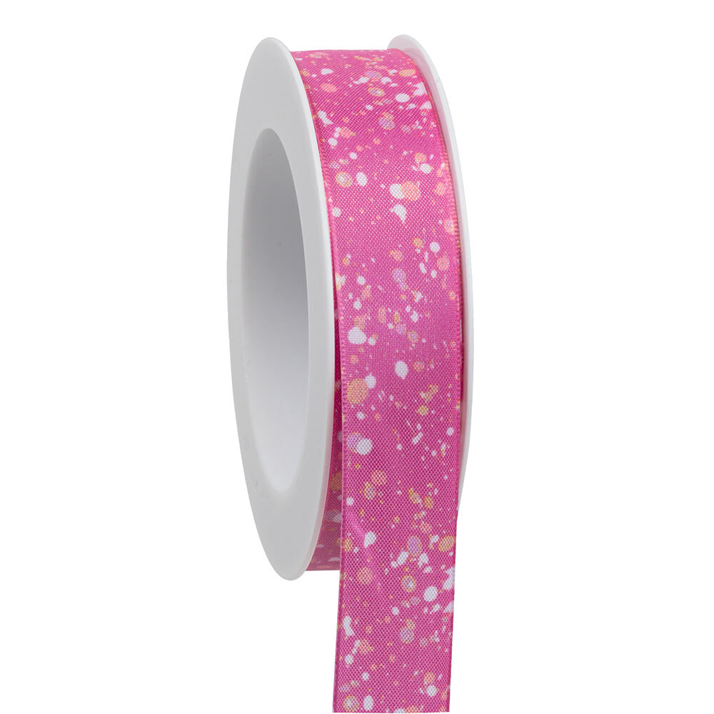 X1 PC RIBBON PINK WITH SPOTS