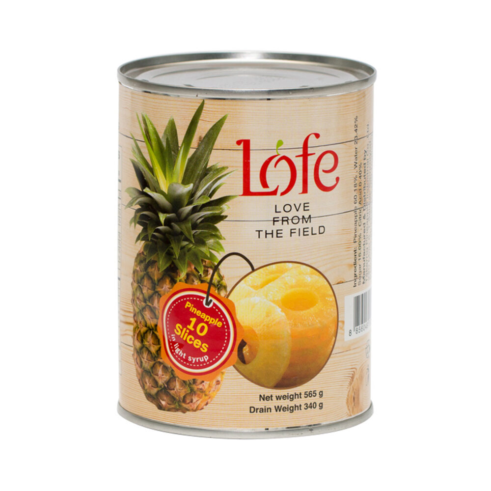 C/12X3/4K ANANAS 10 SCHIJVEN LOFE
