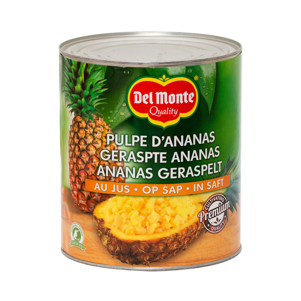 X 6X3K PINEAPPLE CRUSHED  DELMONTE