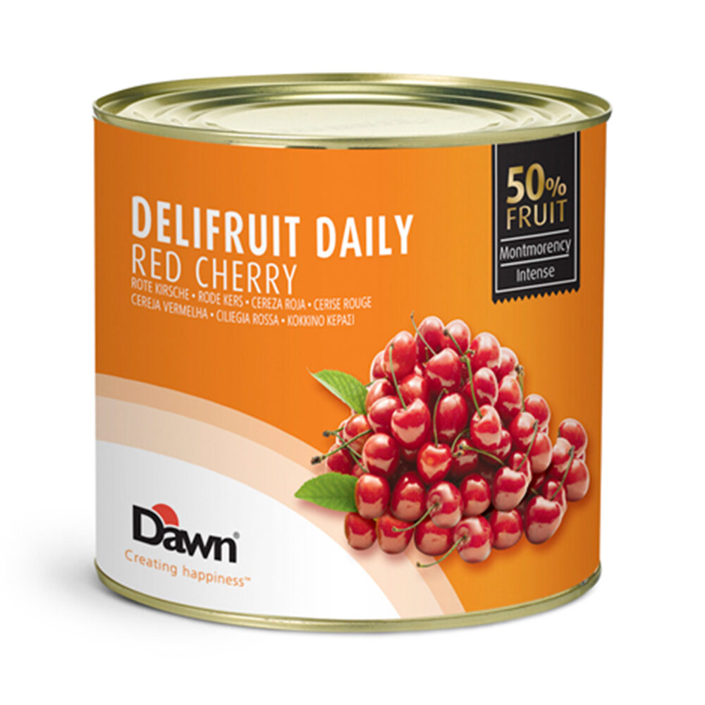 X2,7KG DELIFRUIT CLASSIC TAARTVULLING RODE KERSEN