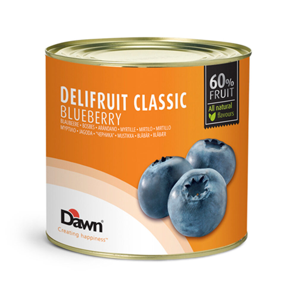 X2,7KG DELIFRUIT CLASSIC PIE FILLING BLUEBERRY