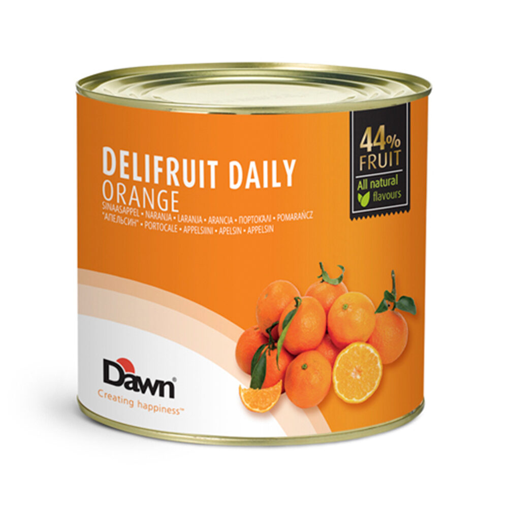 X2,7KG DELIFRUIT DAILY PIE FILLING ORANGE