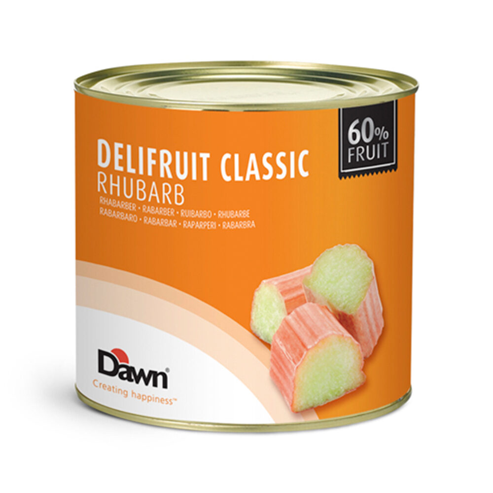 X2,7KG DELIFRUIT CLASSIC PIE FILLING RHUBARB