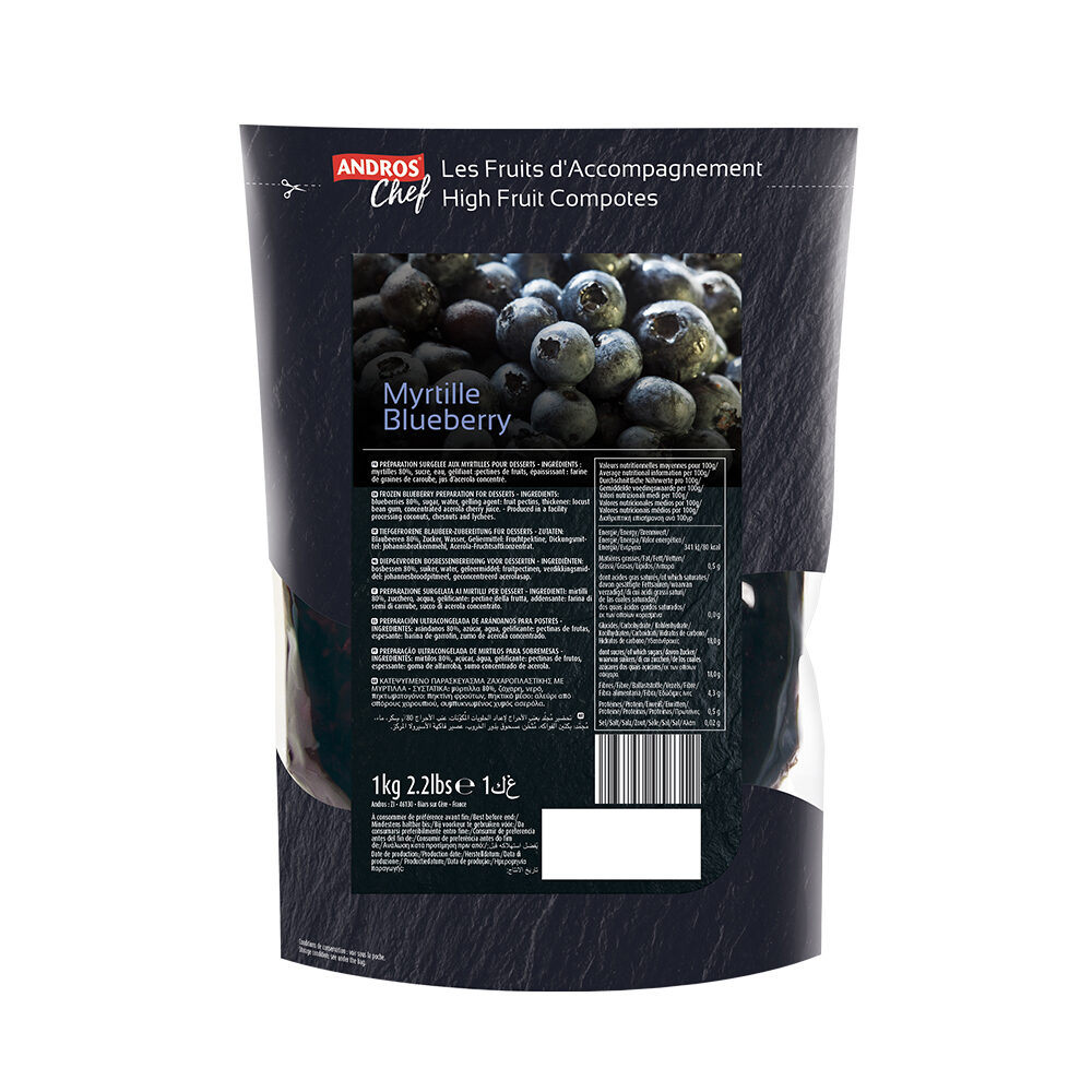 X1KG BLUEBERRY HIGH FRUIT COMPOTE