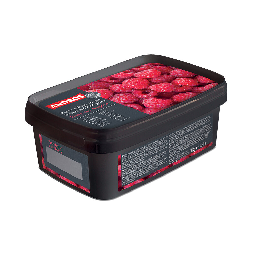 X1KG RASPBERRY PUREE ANDROS