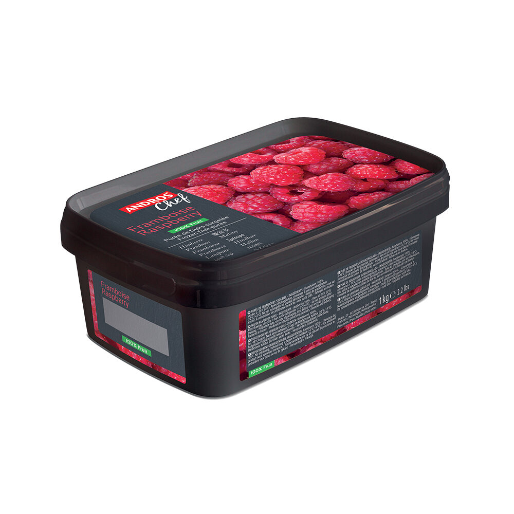X1KG FRAMBOOS PUREE 100%
