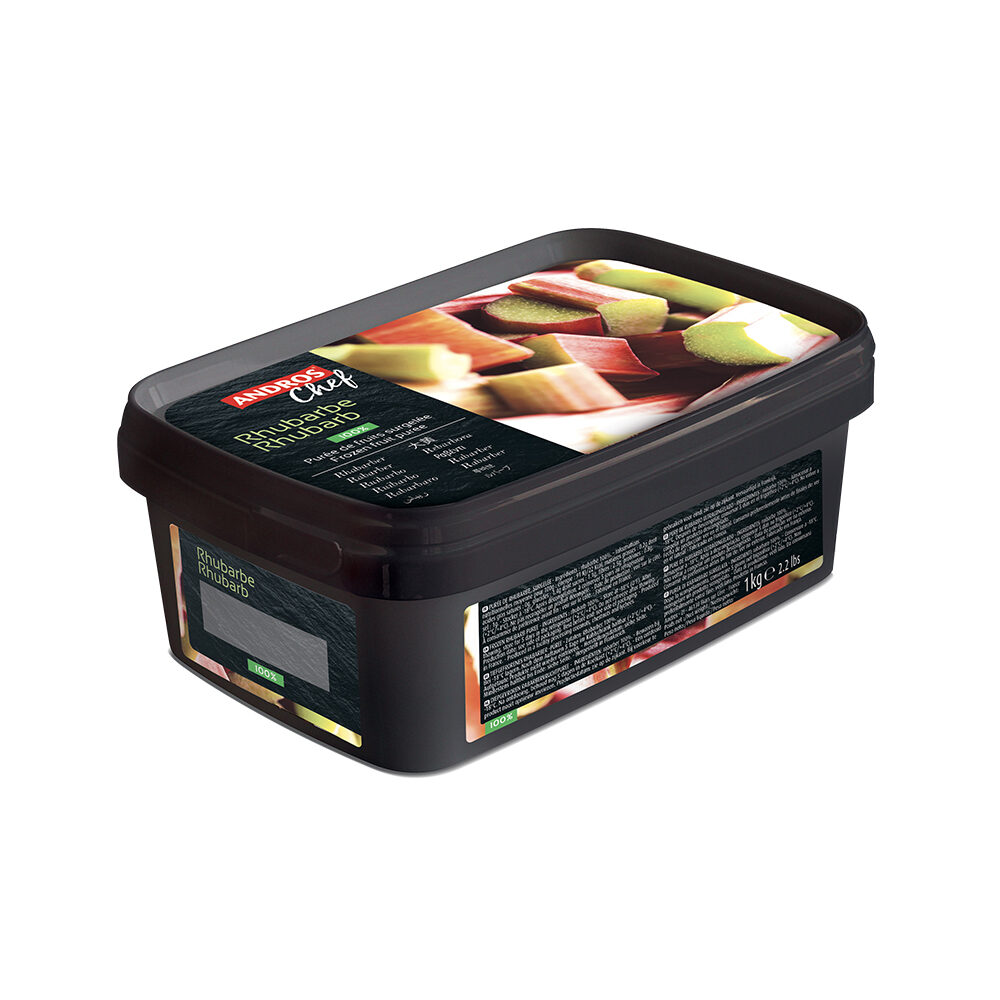 X1KG RABARBER PUREE 100%