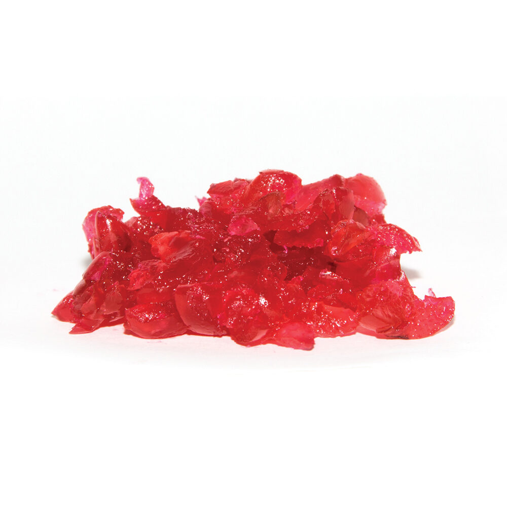 X 5KG CHOPPED CANDIED RED BIGARREAUX CHERRIES
