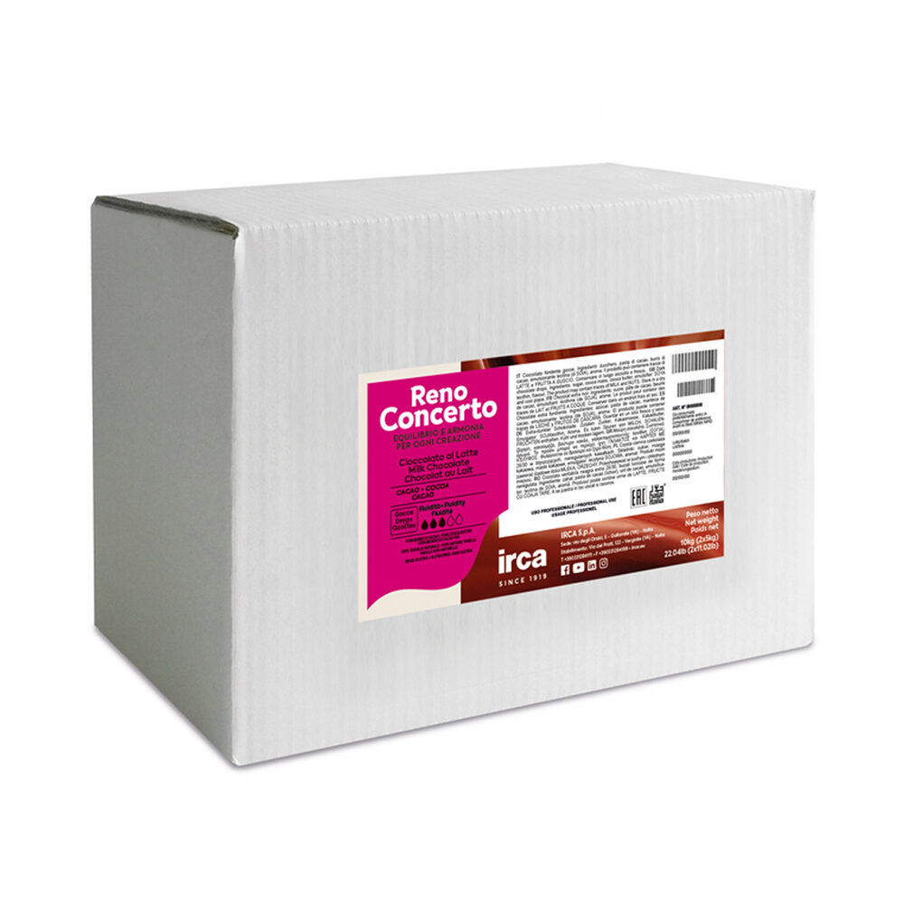 2X5KG CHOC RENO CONCERTO LATTE 34% 37/39