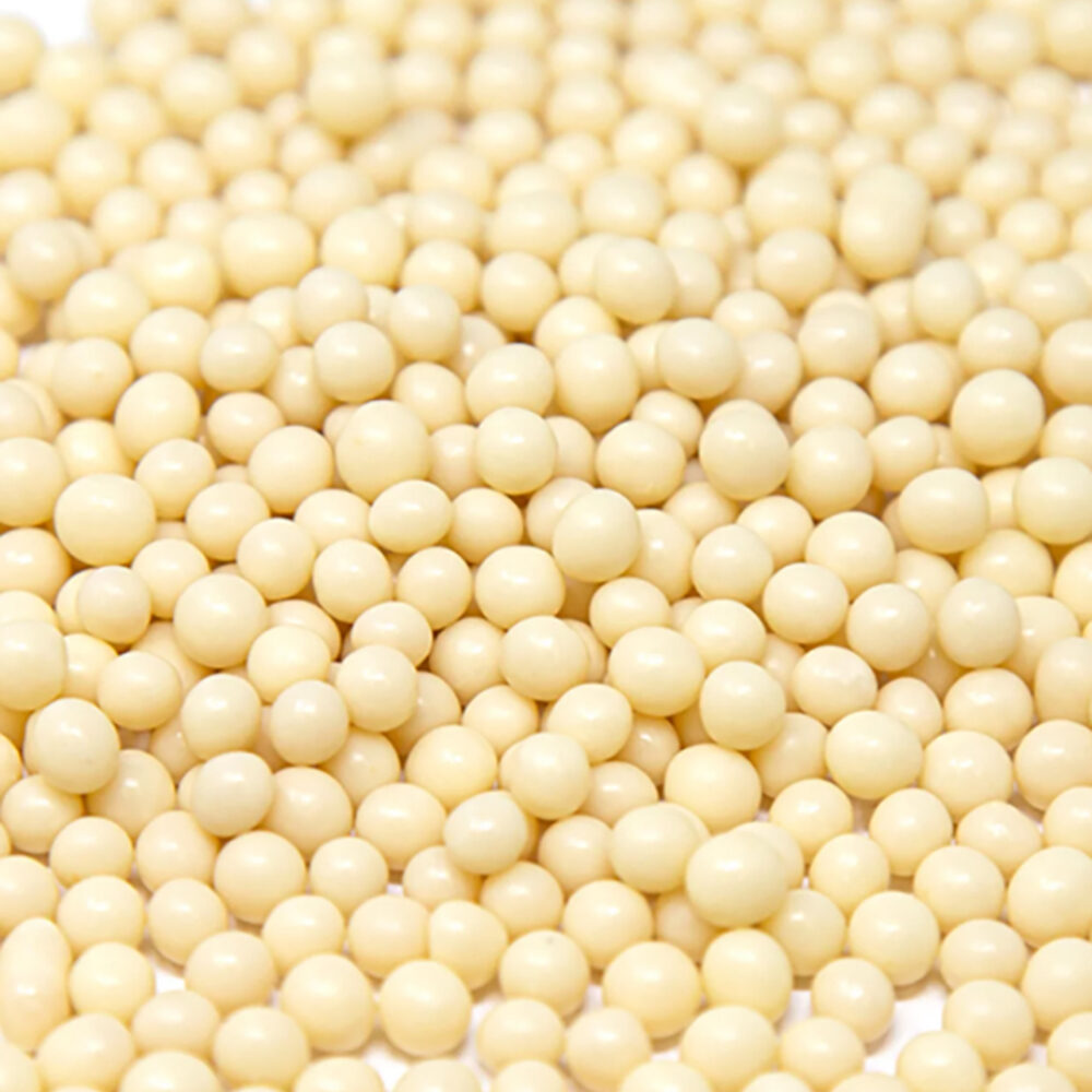 2KG CRUNCHY BEADS WHITE