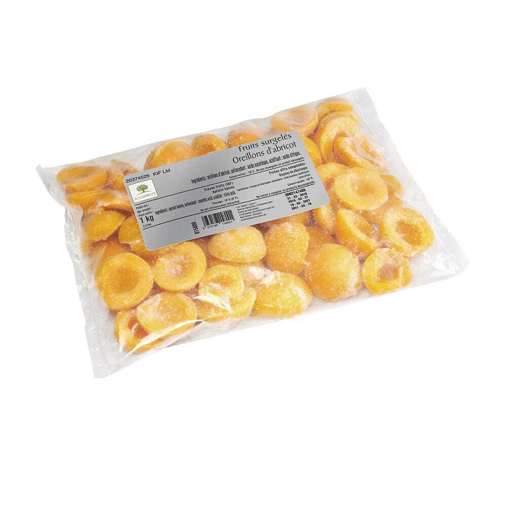 C/5X1KG IQF ABRIKOZENHELFTEN RAVIFRUIT