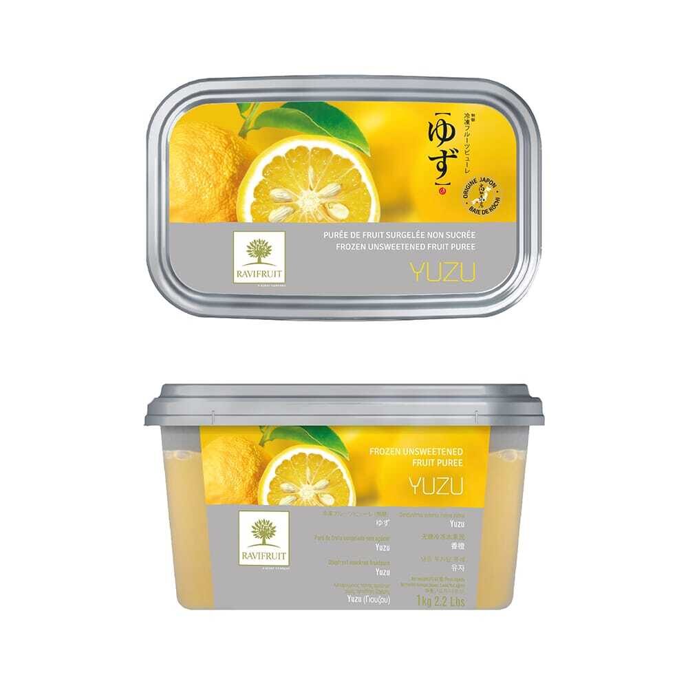 X1KG YUZU PUREE 100% VRIES RAVIFRUIT