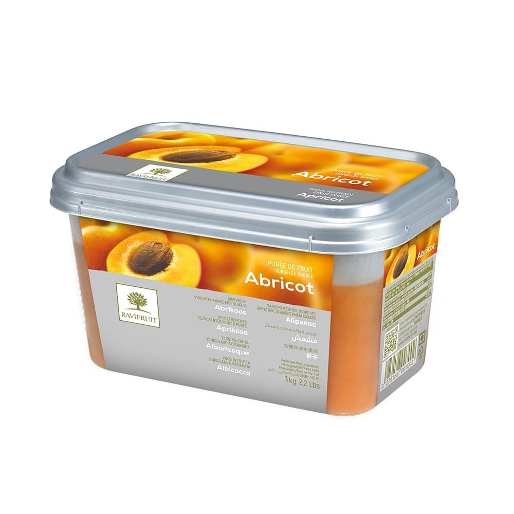 X1KG ABRIKOOS PUREE VRIES RAVIFRUIT