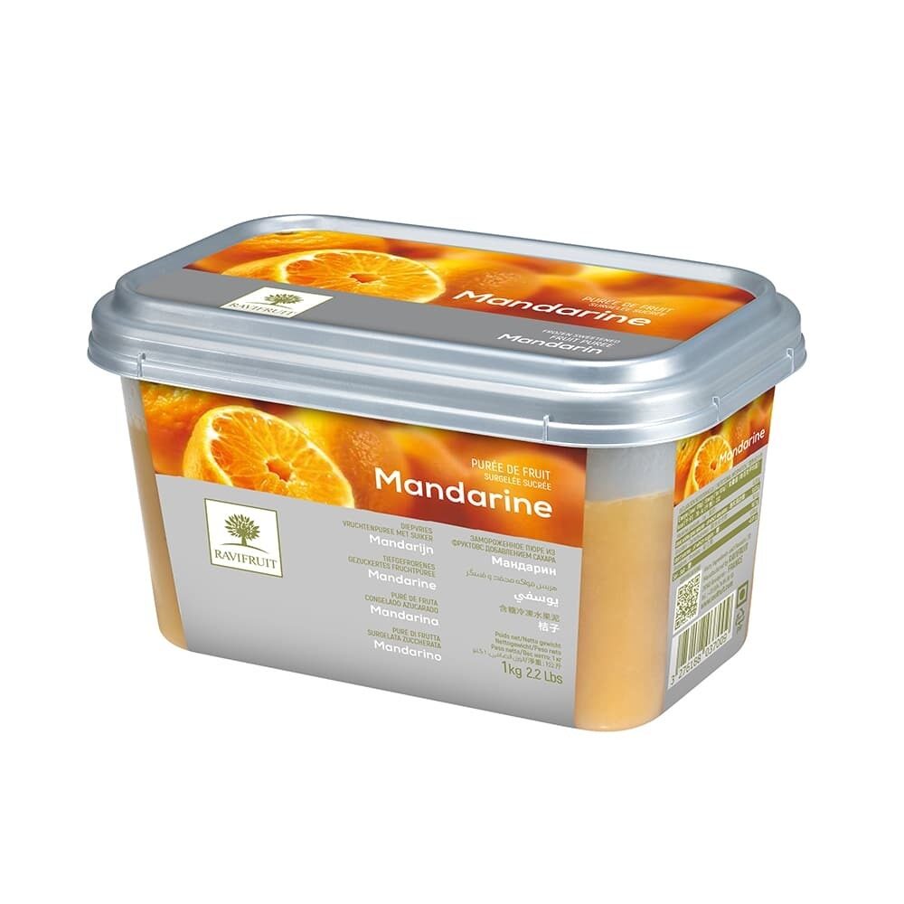 X1KG PURÉE DE FRUITS MANDARINE SURGELÉERAVIFRUIT