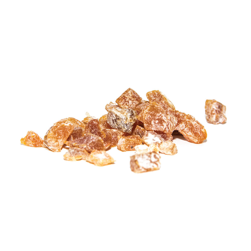 X12.5KG DRIED APRICOTS CUBES SULPHURISED 8X10MM