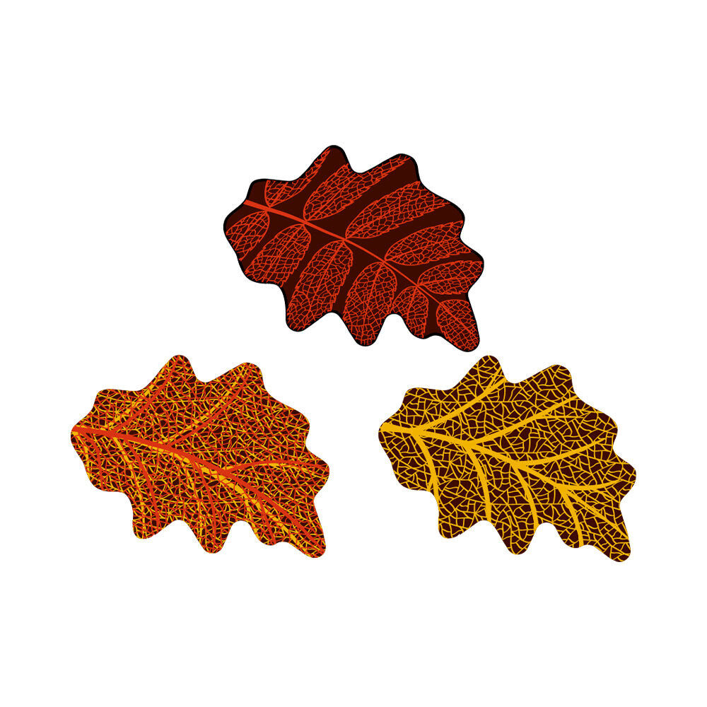 X 294PCS ASSORTMENT AUTUMN LEAVES ML CHD-PR-22658-999