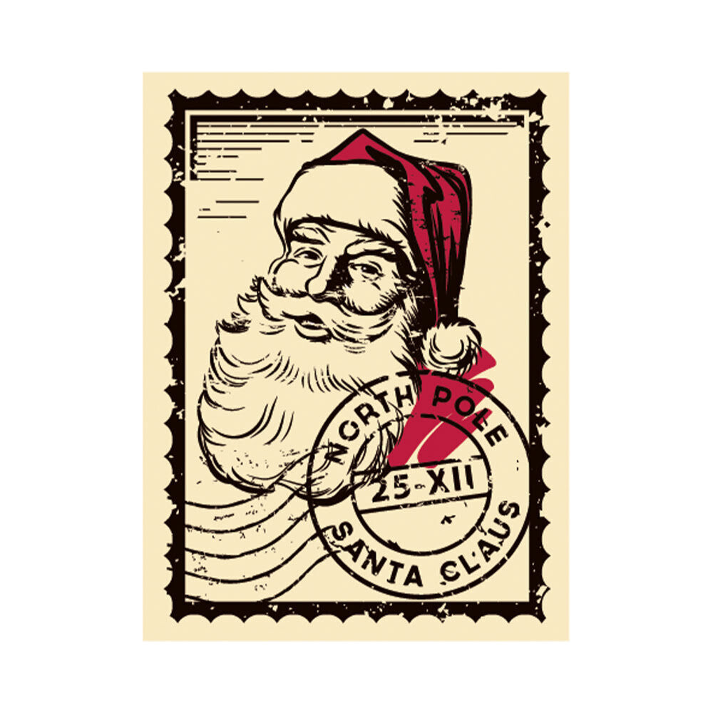 X196PCS TIMBRE PÈRE NOEL ML CHW-DC-180053-998