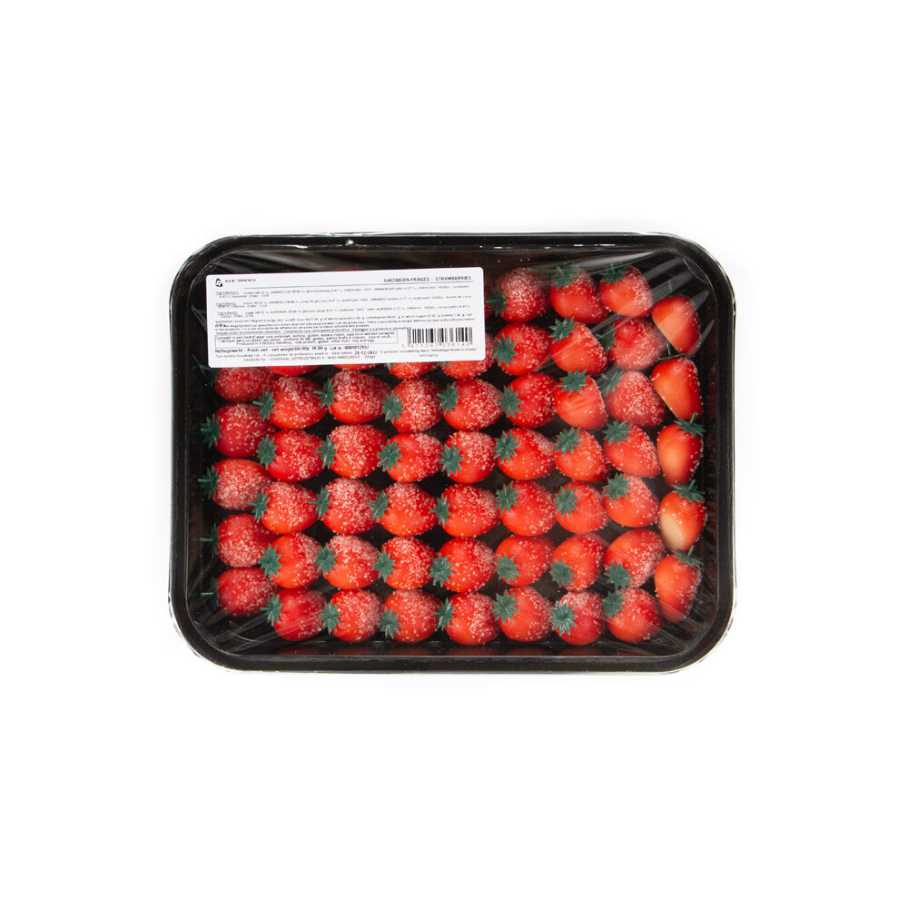 X 60PC MARZIPAN STRAWBERRIES 16GR  40%