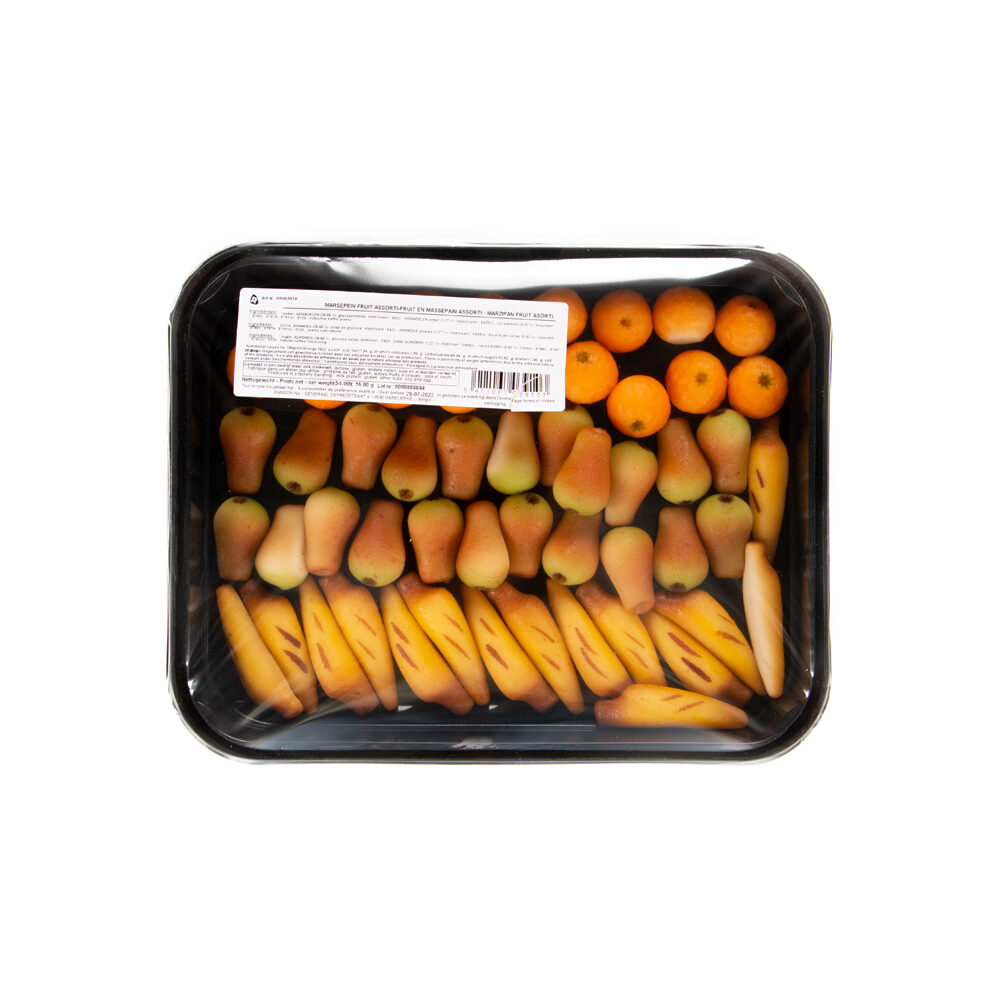 X 54PC MARZIPAN FRUIT 16GR ASSORTMENT %