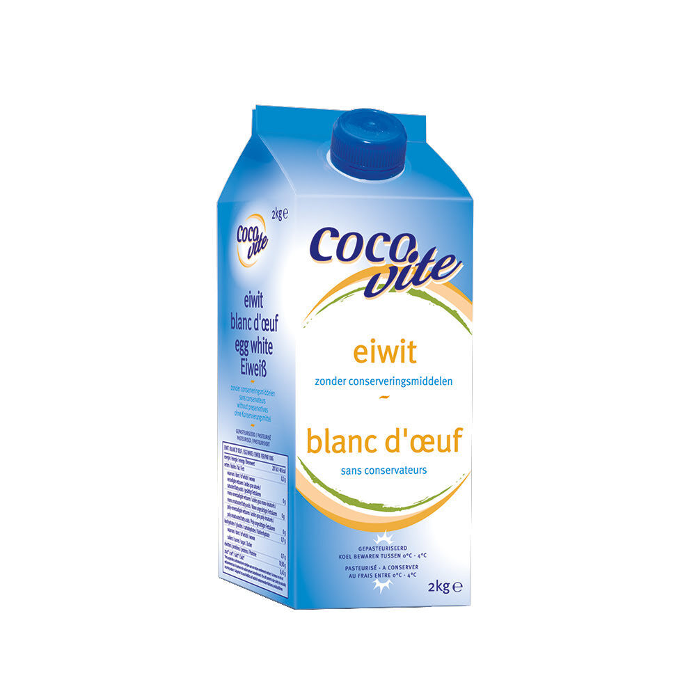 X 2KG LIQUID EGG WHITE  COCO-VITE KOOI