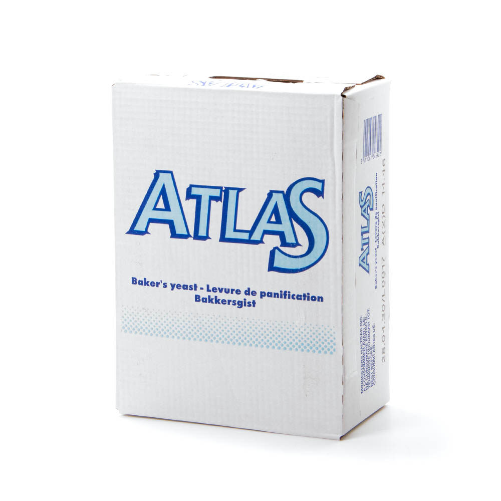 X 20X500GR FRESH YEAST ATLAS