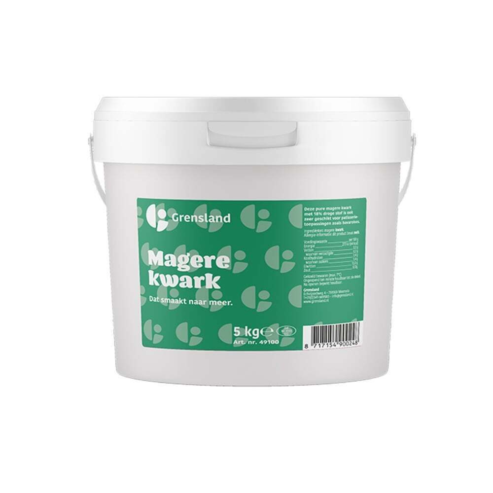 X5KG LOW-FAT QUARK FLAT CHEESE GRENSLAND