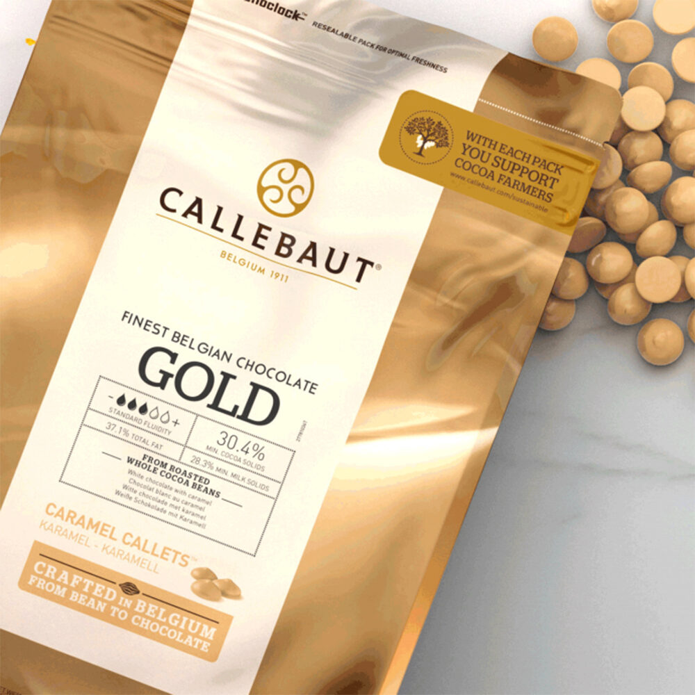 X 20 KG GOLD BELGIAN CHOCOLATE CALLETS CHK-R30GOLD-78A