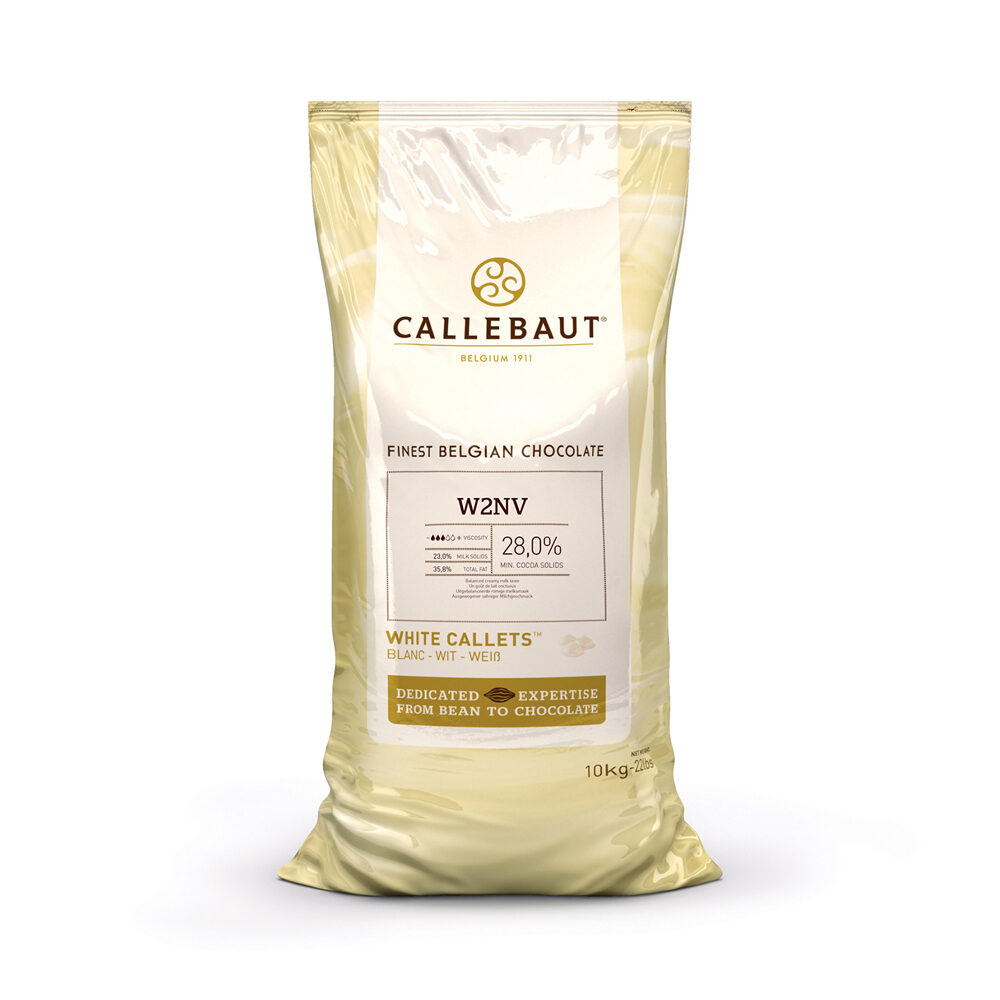 X10K CALLEBAUT W2 CALETS WIT