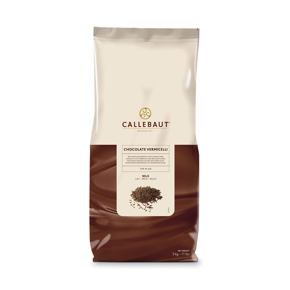 X 5KG CALLEBAUT  VERMICELLI MILK - CHM-VR-1Z3-E0-U72