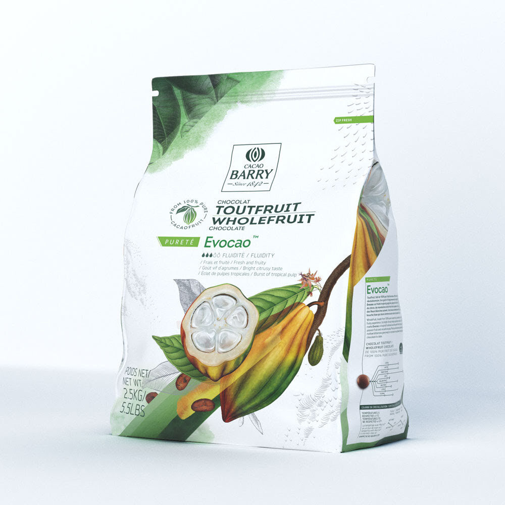 X2,5KG D.COUVERTURE CHOC.EVOCAO  TOUTFRUIT/WHOLEFRUIT CALLET