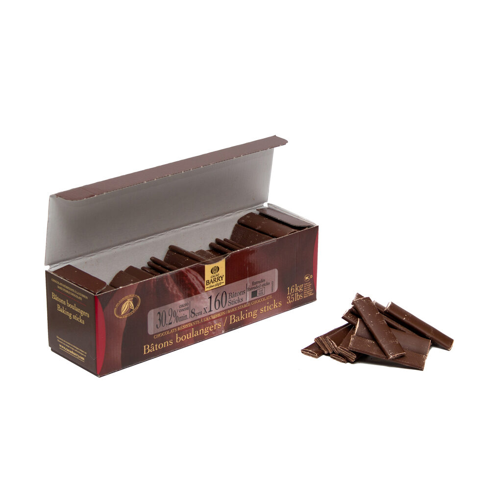 300PC (1.6KG) CHOCOLATE STICKS MILK 8CM
