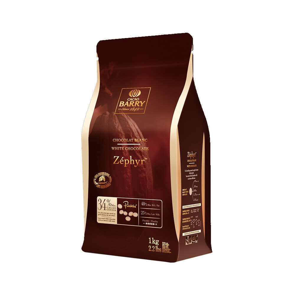 X 5KG ZEPHYR 34% CACAO BARRY