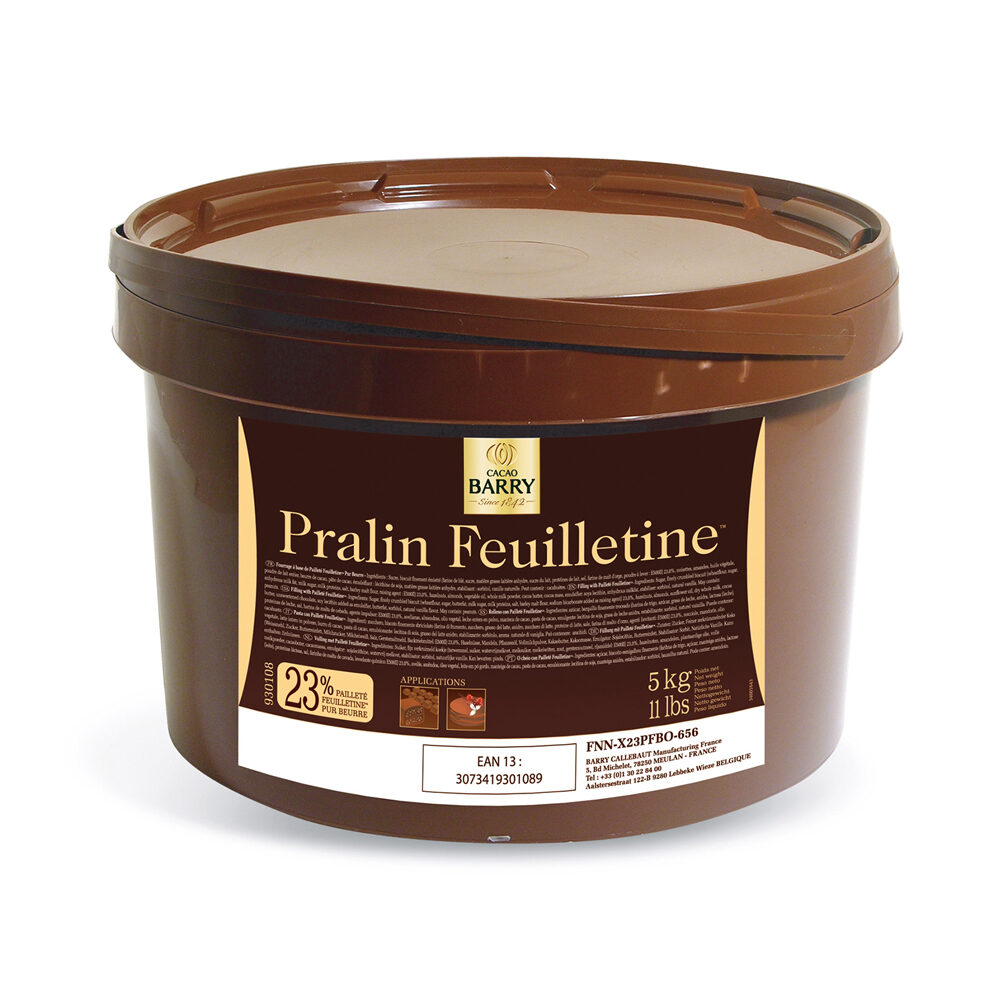 X5 KG PRALIN FEUILLETINE BARRY
