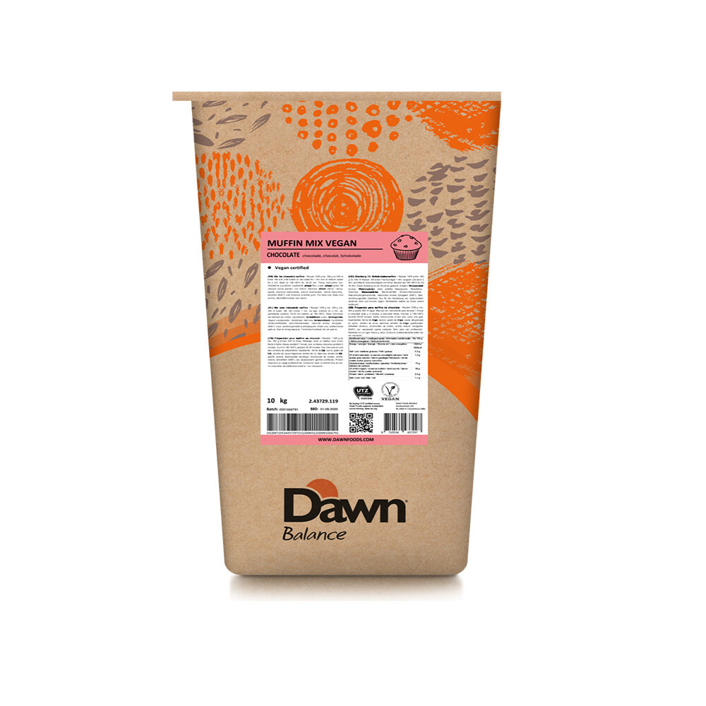 X10KG VEGAN MUFFIN MIX CHOCOLADE