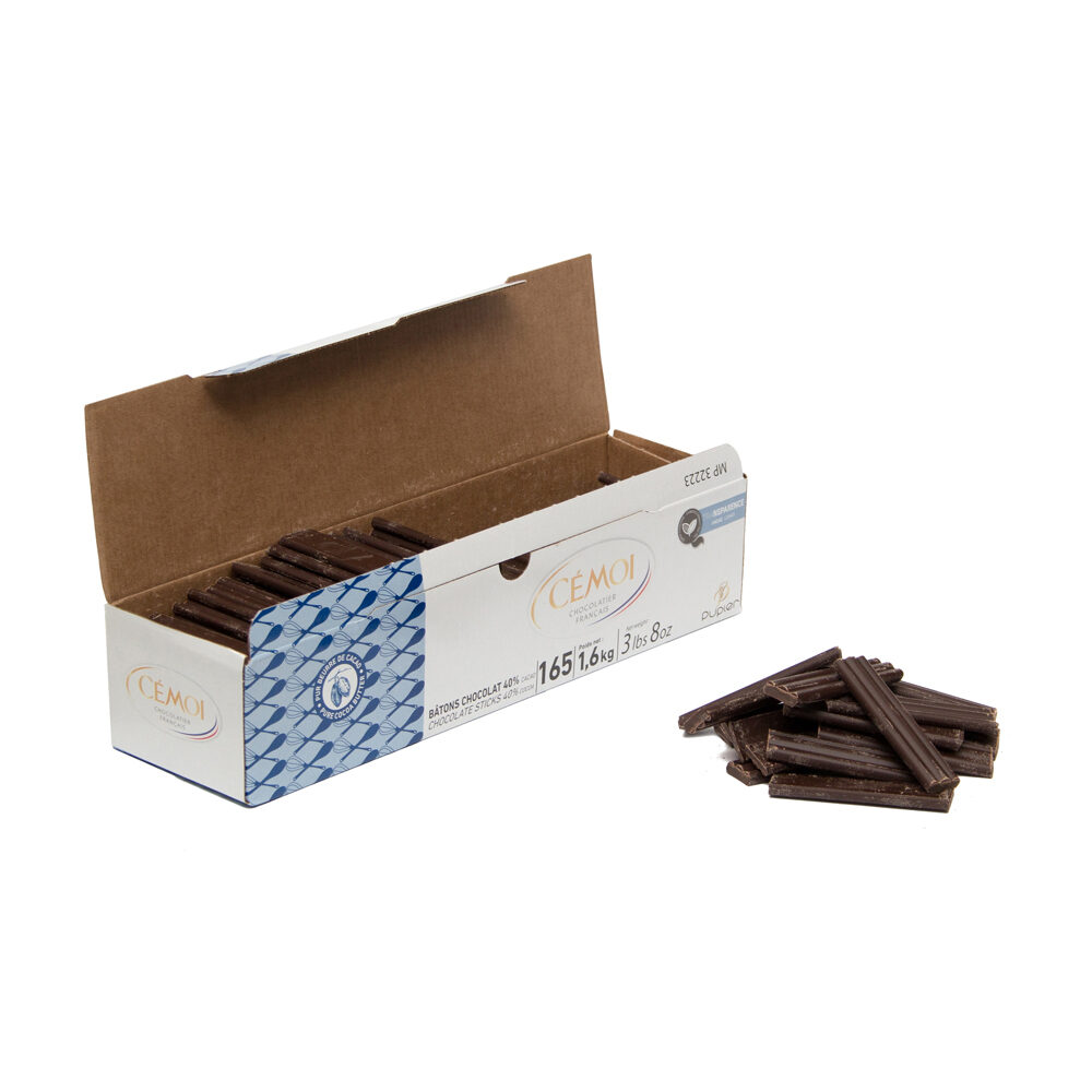 X1ST CHOC.STOKJES PUPIER 1.60KG T165