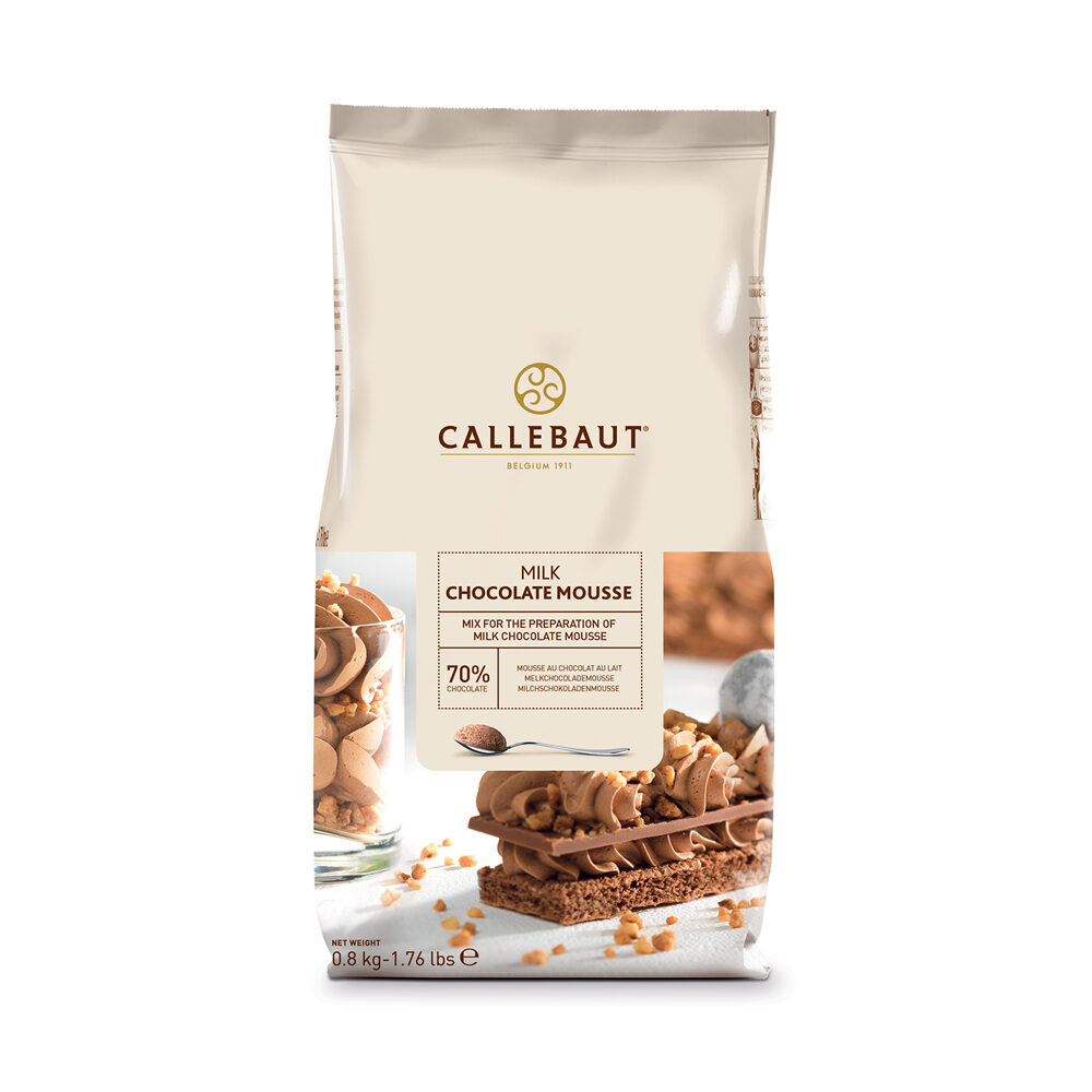 X 800GR MILK CHOCOLATE MOUSSE CALL - CHM-MO-M-E0-X27 RSPO MB