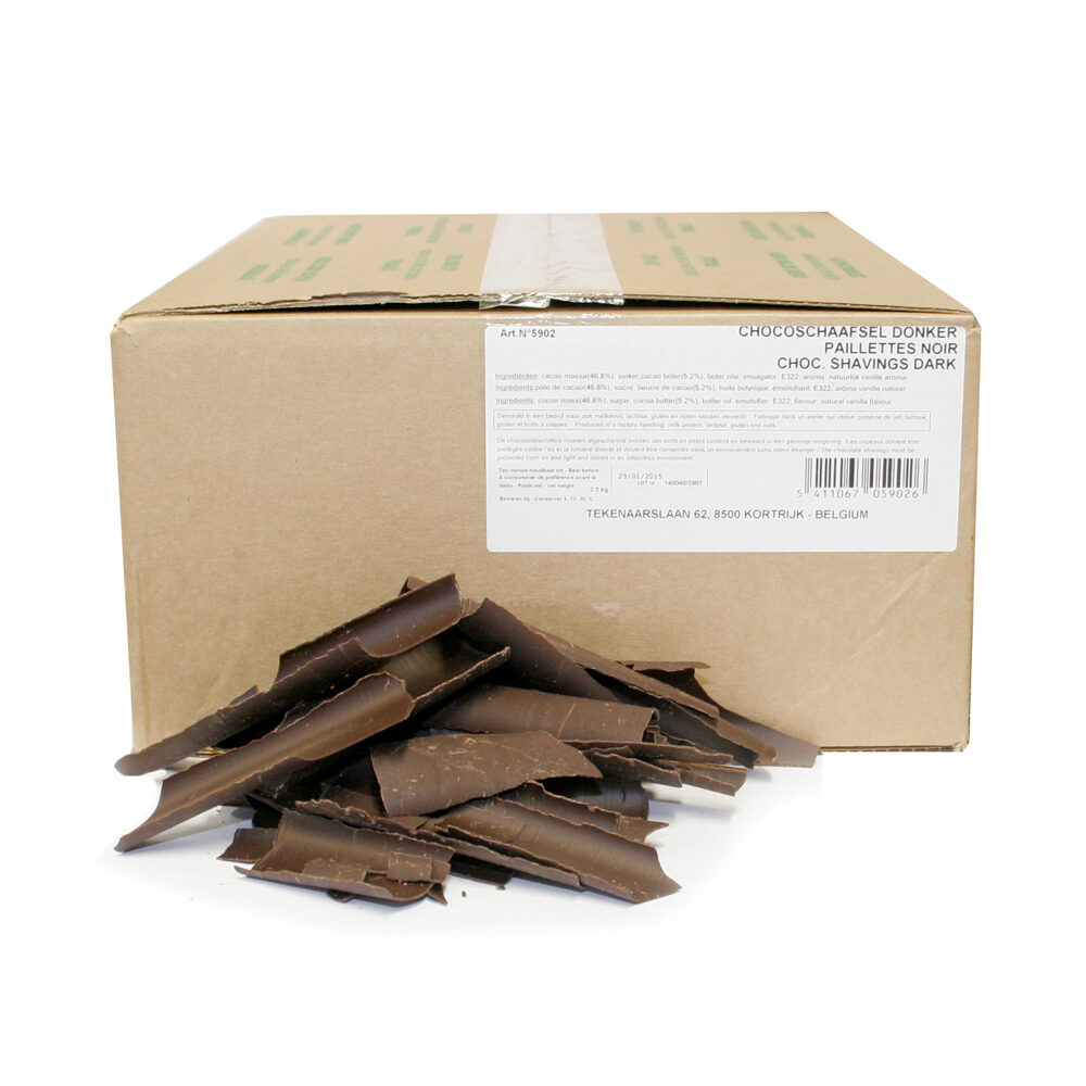X2.5K COPEAUX CHOCOLAT NOIR