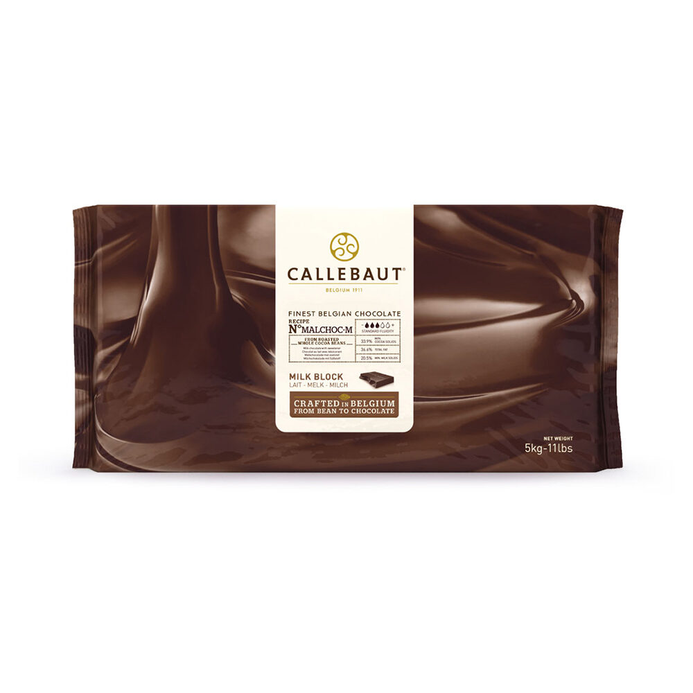 X 5KG CALLEBAUT  MALCHOC-M-123 MILK
