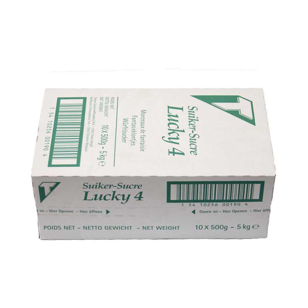 C/10X500GR SUGAR BLOCS LUCKY 4