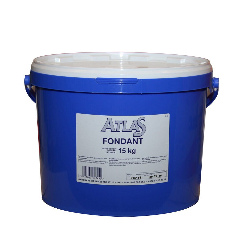 X 15KG FONDANT BUCKET ATLAS