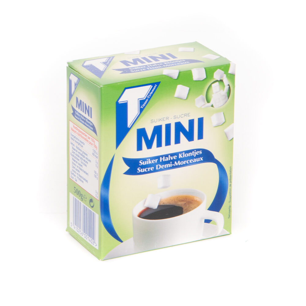C/10X500GR MINI SUGAR CUBES