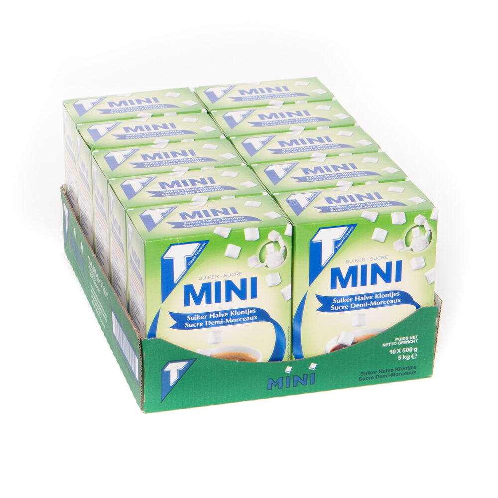 C/10X500GR MINI SUGAR CUBES