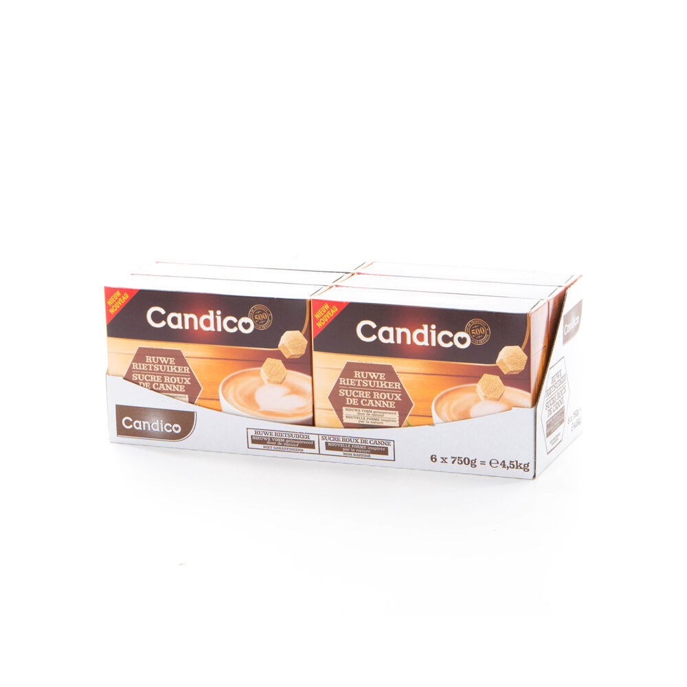 C/6X750GR HEXAGONAL SUGAR CUBES CHEP CAND