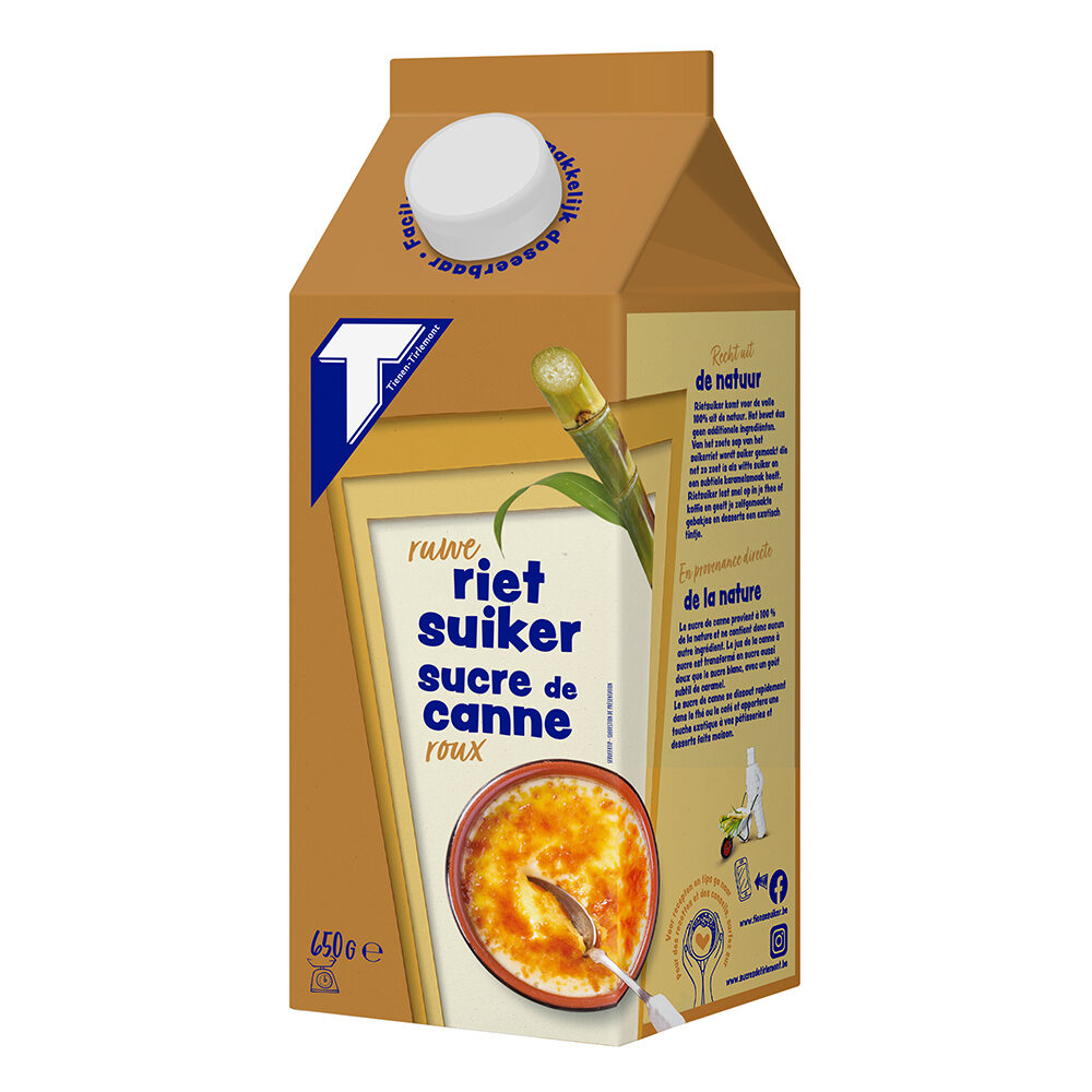 C/8X650G EASY RUWE RIETSUIKER TETRA