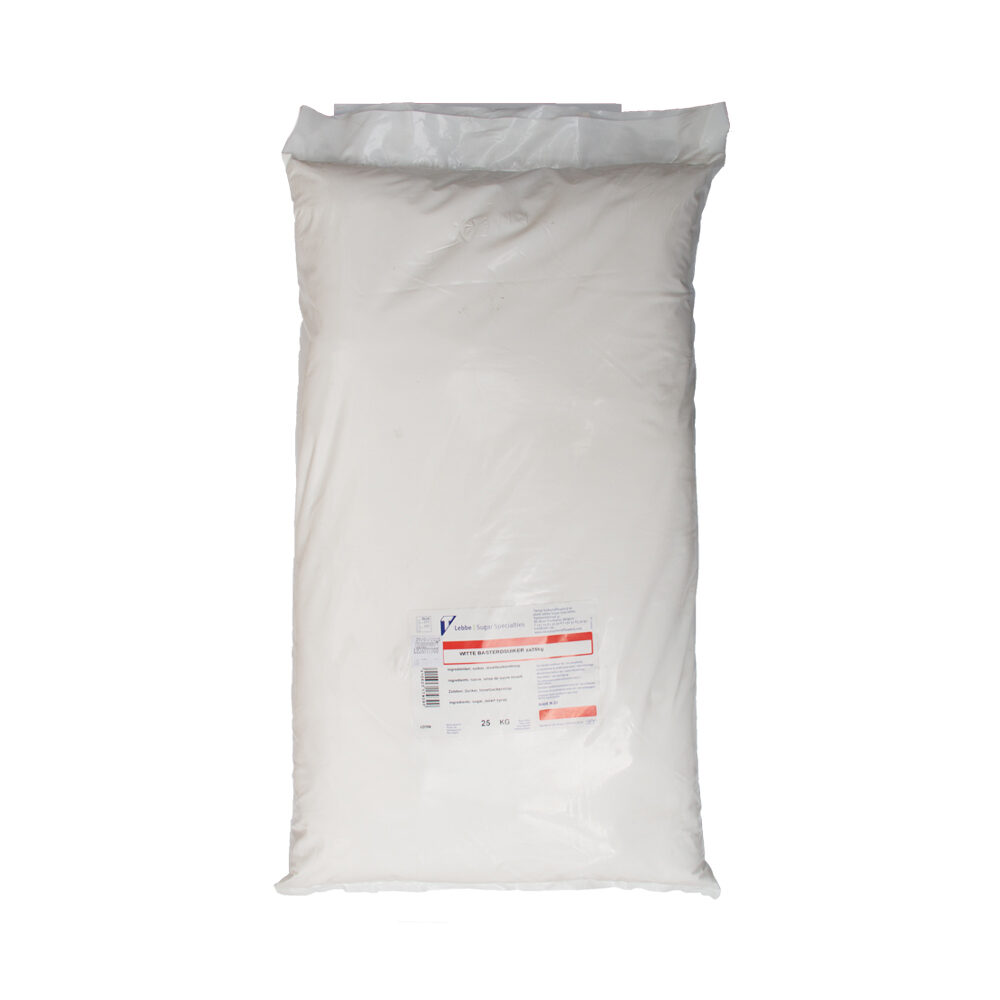 X 25KG WITTE BASTERDSUIKER